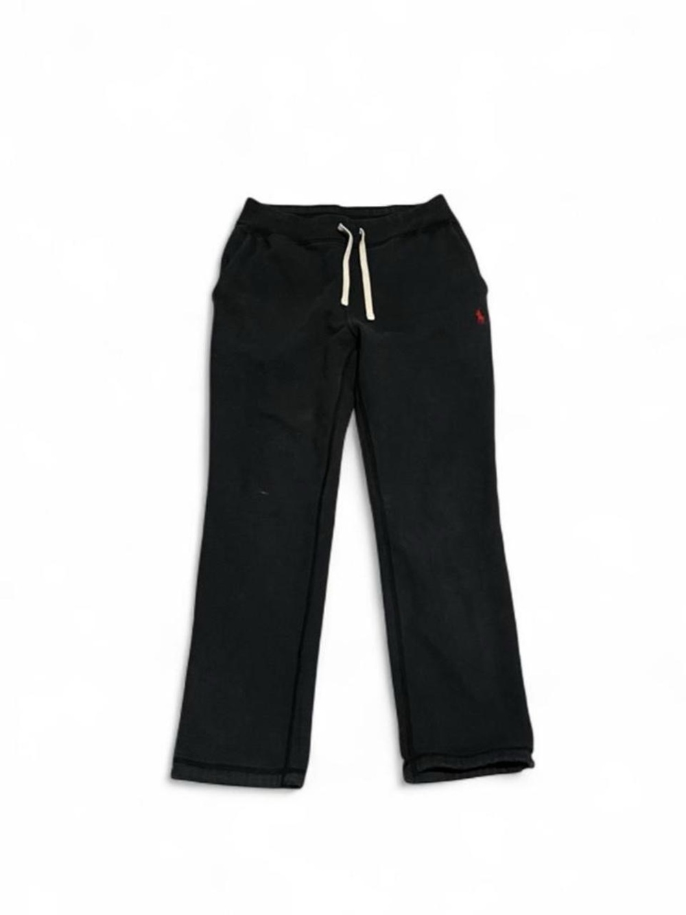 Polo Ralph Lauren Black Fleece Sweatpants w/ drawstrings waist & cuffs
